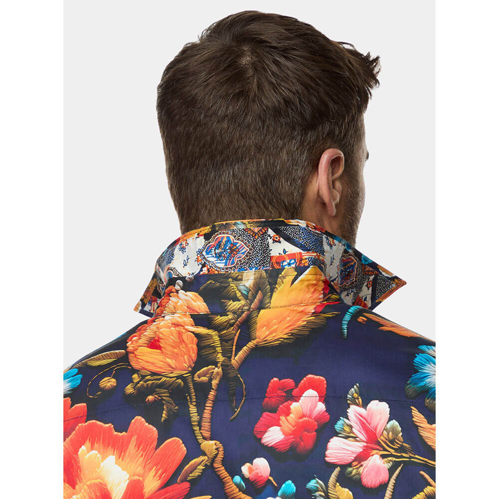 Robert Graham Manchester Classic Fit Sport Shirt for Men - Premium Multi-Color Casual Button Down Shirt for Golf, Business Casual & Weekend Wear