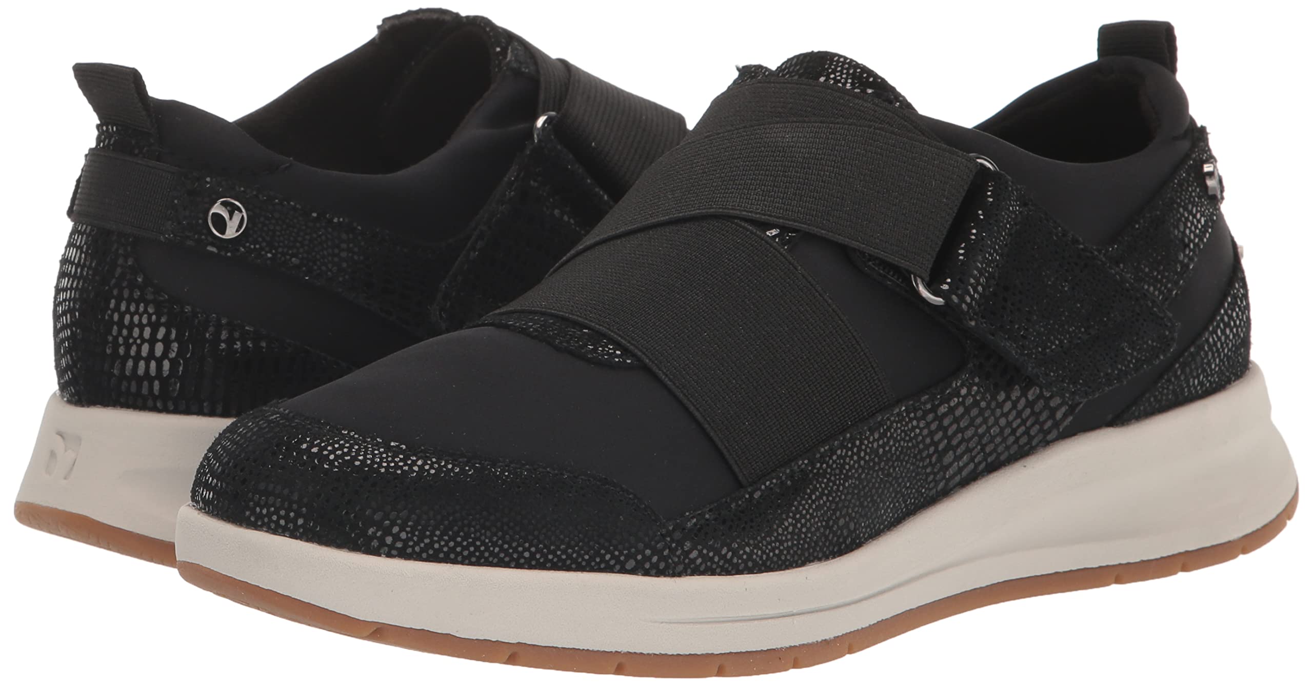Revere Virginia Women's Adjustable Sneakers - Comfortable Orthotic-Friendly Walking Shoes with Hook-and-Loop Straps for Custom Fit - Perfect for Casual Wear, Work & Travel