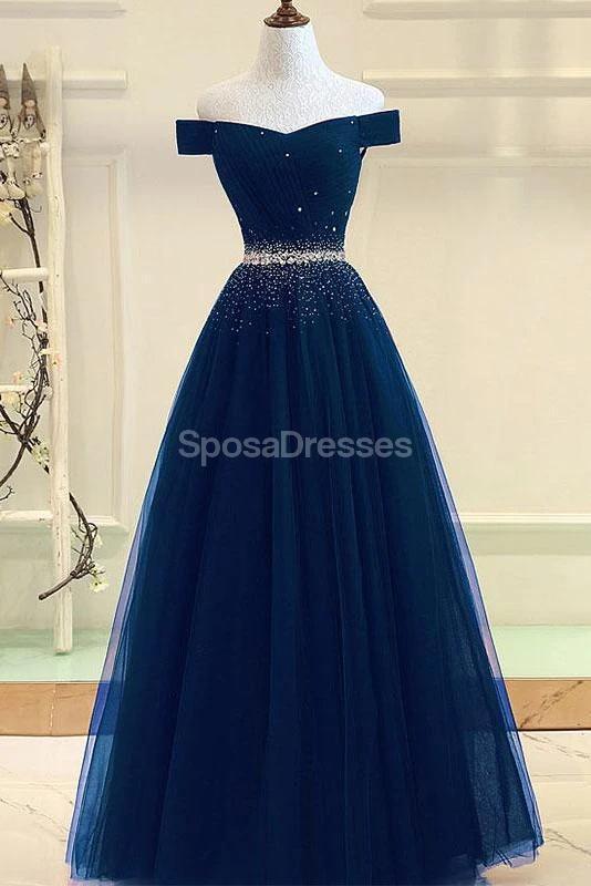 Sparkling Off Shoulder Rhinestone Beaded Red Long Evening Gown - Elegant Prom & Formal Party Dress 12317 | Perfect for Homecoming, Prom Night, Wedding & Black Tie Events