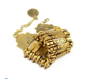 Handmade Turkish Festival Bracelet - Boho Beaded Jewelry for Women - Perfect for Weddings, Parties & Cultural Celebrations