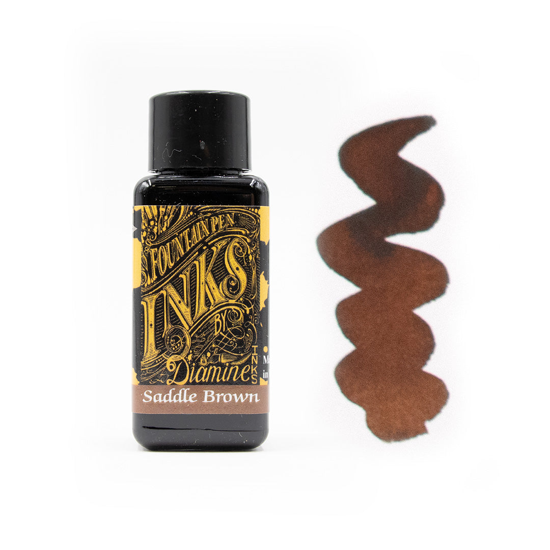 Premium Diamine Fountain Pen Ink 30ml Bottle - Vibrant Colors for Calligraphy, Journaling & Artistic Writing - Perfect for Fountain Pens, Dip Pens & Ink Drawing