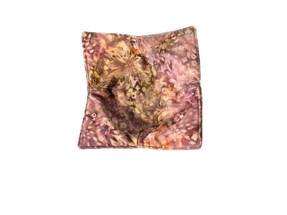 Floral Fabric Microwave Bowl Cozy - Heat-Resistant & Stylish Bowl Cover for Safe Food Warming - Perfect for Soup, Oatmeal & Leftovers