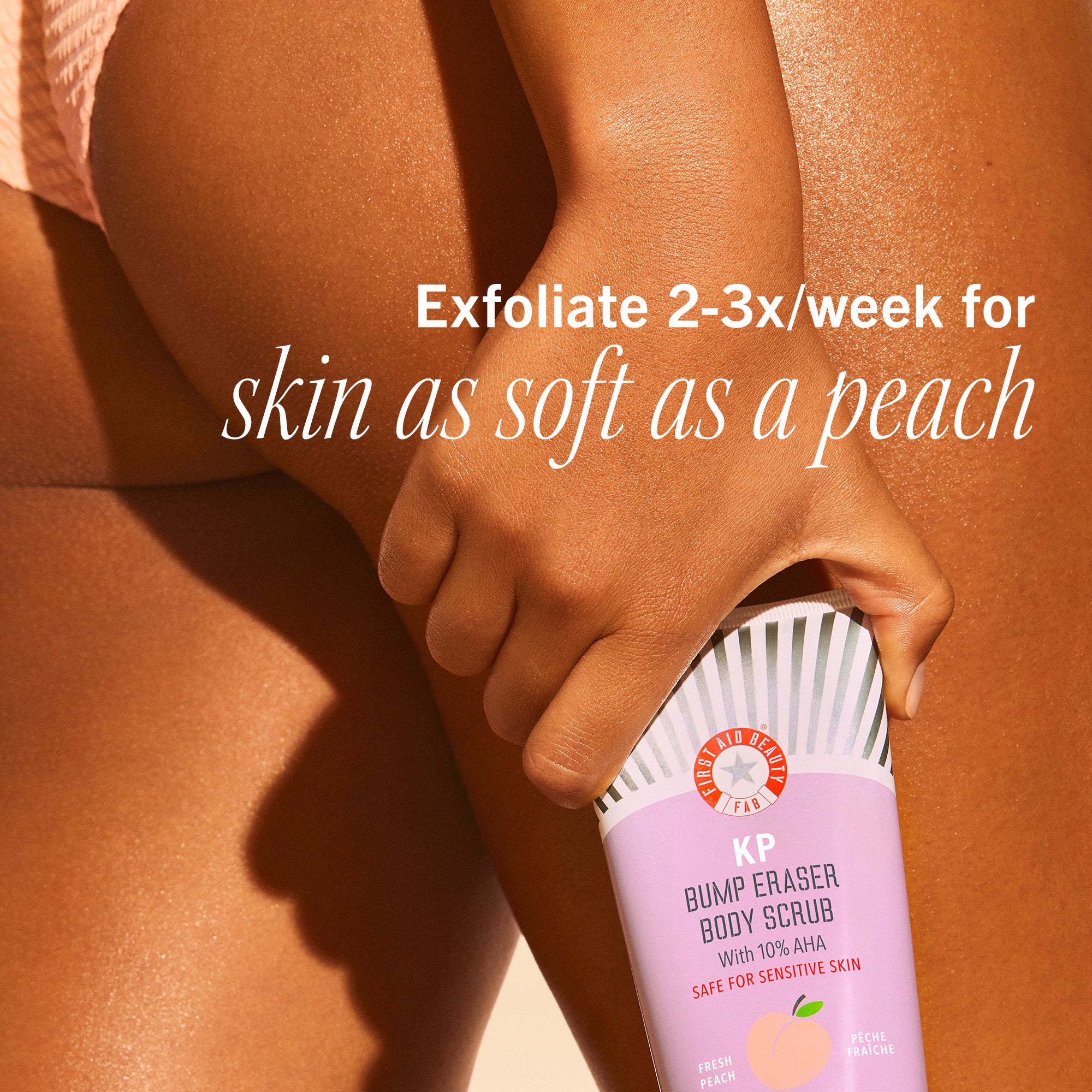 Peachy Smooth Duo - Exfoliating & Moisturizing Face Scrub & Cream Set for Glowing Skin | Perfect for Daily Skincare Routine & Spa Day at Home