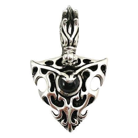 925 Sterling Silver Dragon Flame Pendant Necklace - Handcrafted Jewelry for Men & Women - Perfect for Gifts, Cosplay, and Fantasy Lovers