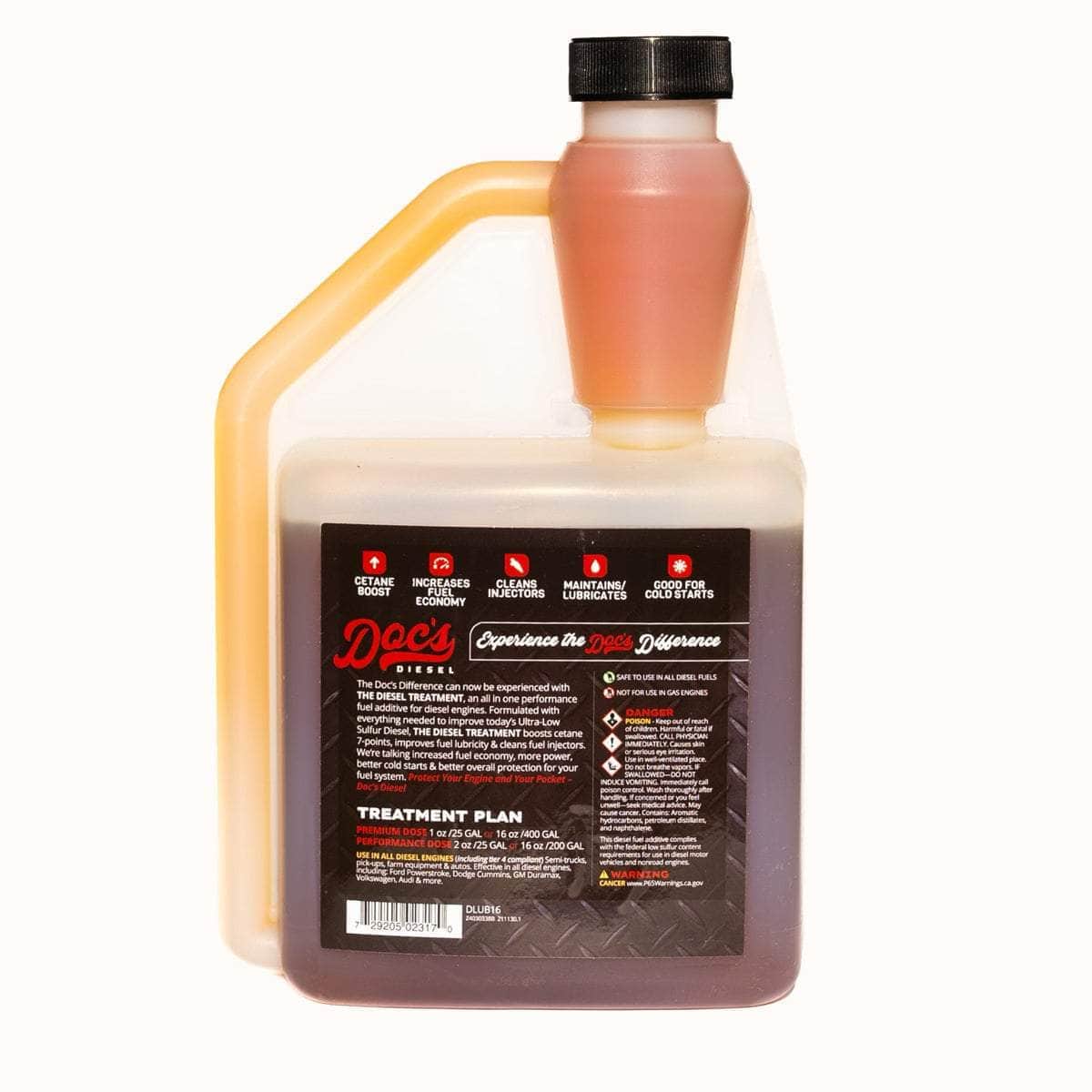 Doc's Diesel The Diesel Treatment Fuel Additive - Improve Engine Performance & Fuel Efficiency | Ideal for Trucks, SUVs & Heavy-Duty Vehicles