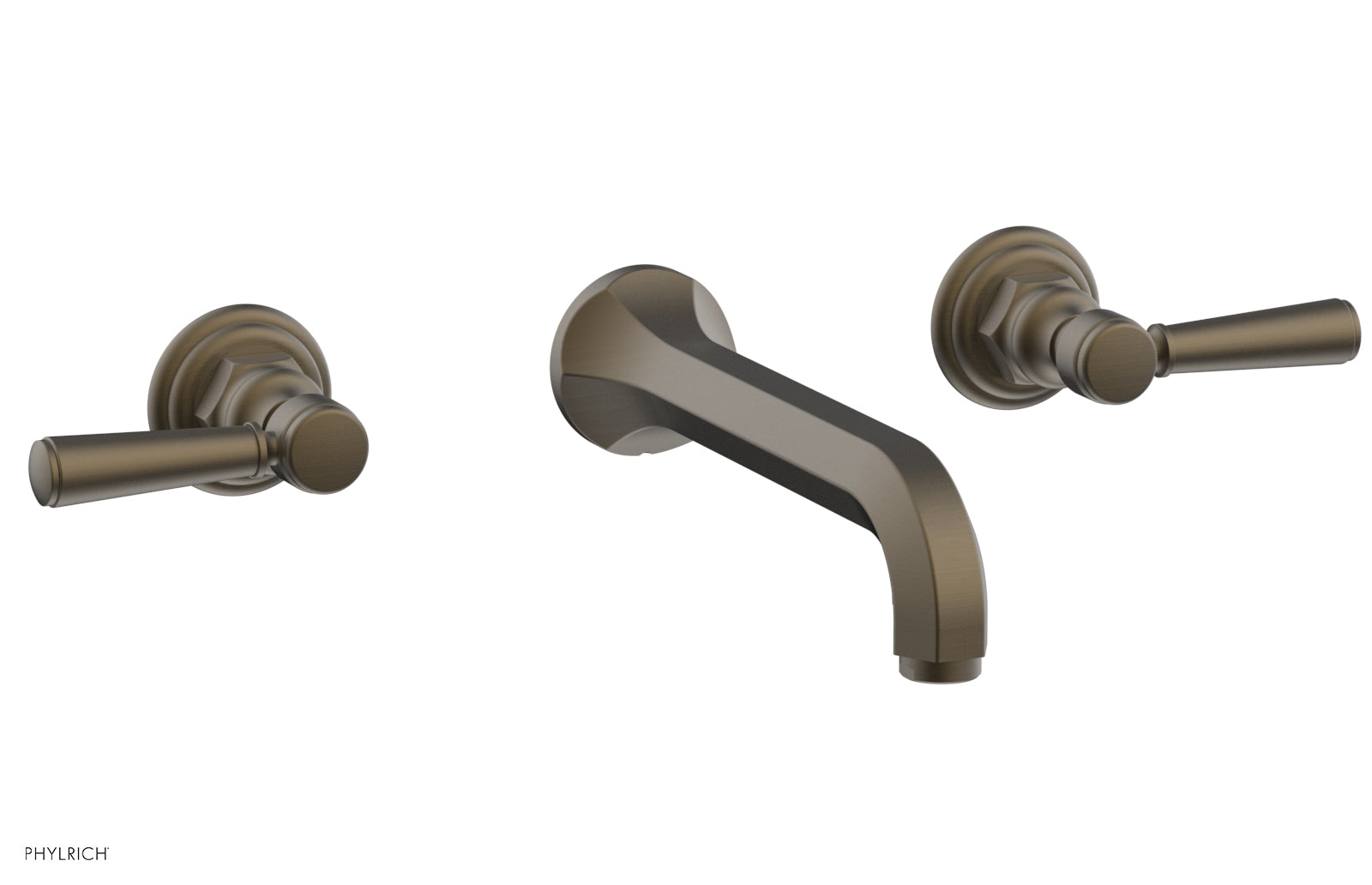 HEX Traditional Wall Mounted Lavatory Sink Set 500 12 - Perfect for Bathroom, Powder Room & Guest Bathroom Renovation