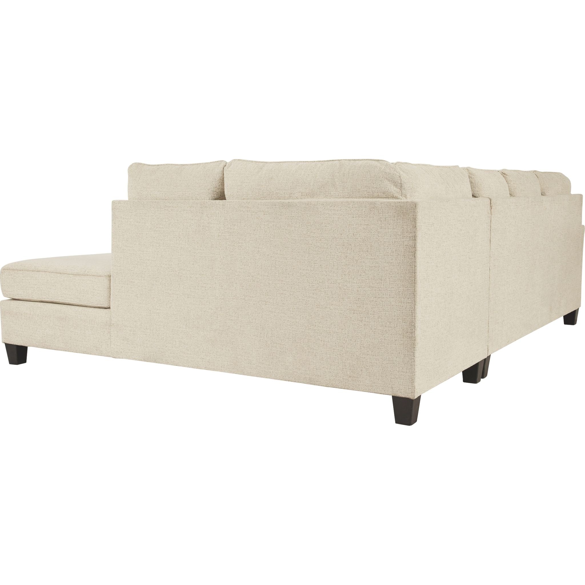 Abinger 2-Piece Sectional Sofa with Chaise Lounge - Modern L-Shaped Living Room Couch for Small Spaces, Apartment & Family Room Furniture