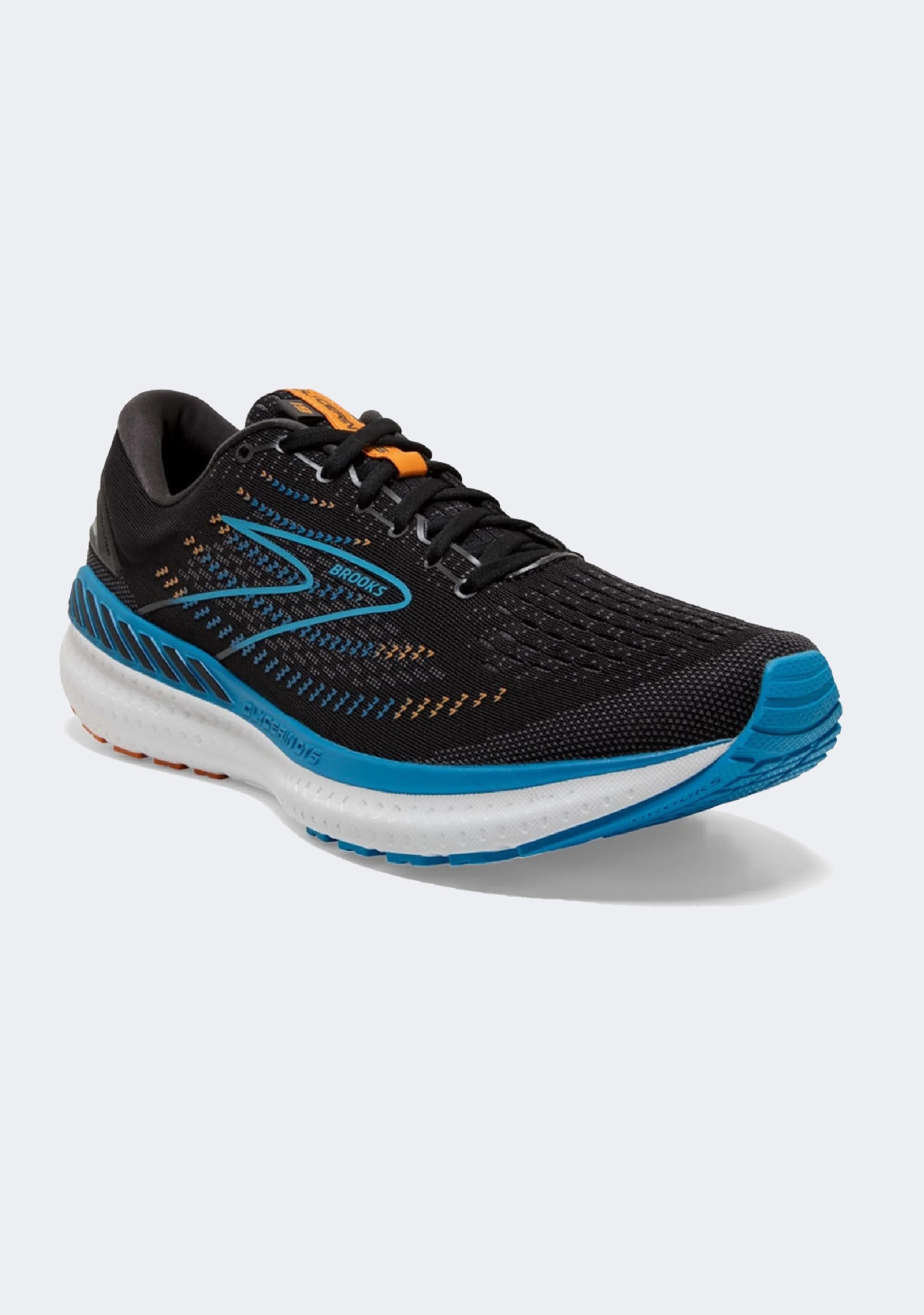 Brooks Men's Glycerin GTS 19 Running Shoes - Premium Cushioned Support for Neutral Runners - Perfect for Marathon Training & Daily Jogging