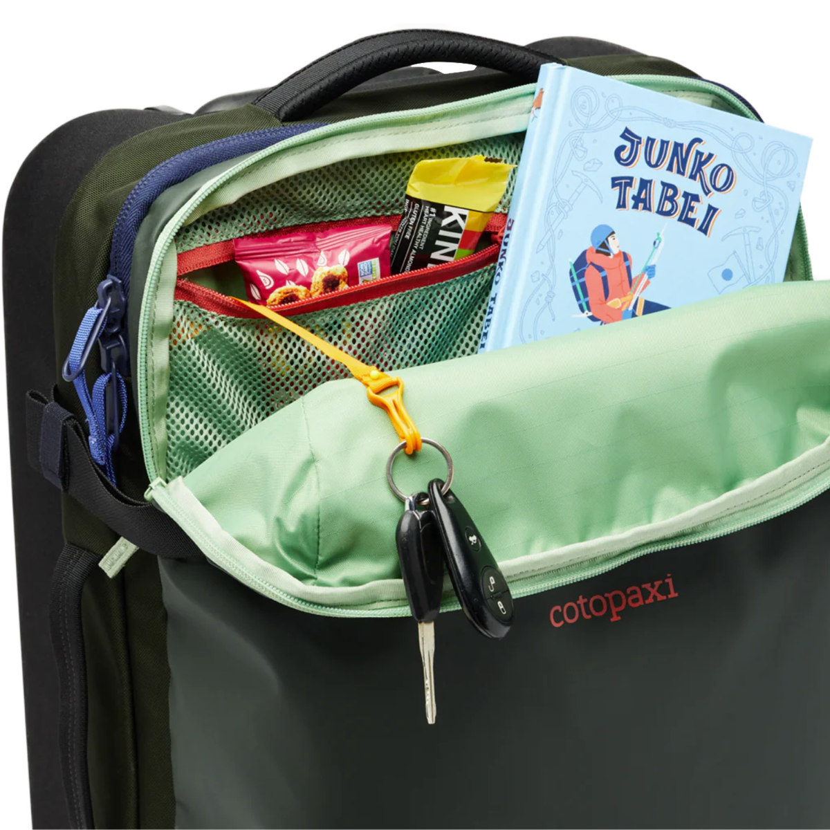 Allpa 38L Roller Bag - Waterproof Travel Backpack with Wheels for Airplane Carry-On, Business Trips & Adventure Travel