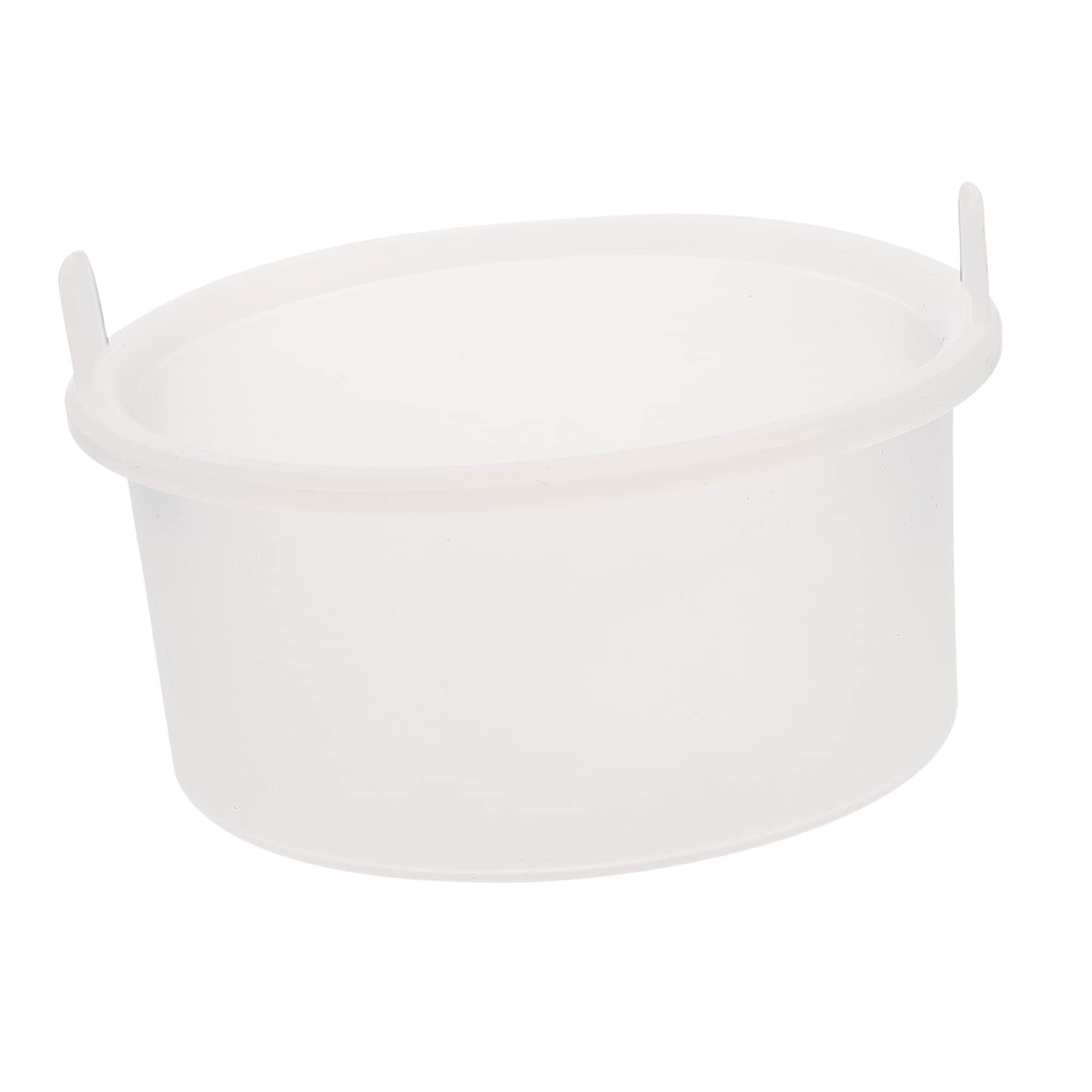 Minkissy 1pc Silicone Wax Melter Bowl - Mini Wax Warmer Pot for Hair Removal, Waxing Kit with Wax Burner Liners - Perfect for Home Spa, Salon, and DIY Beauty Treatments