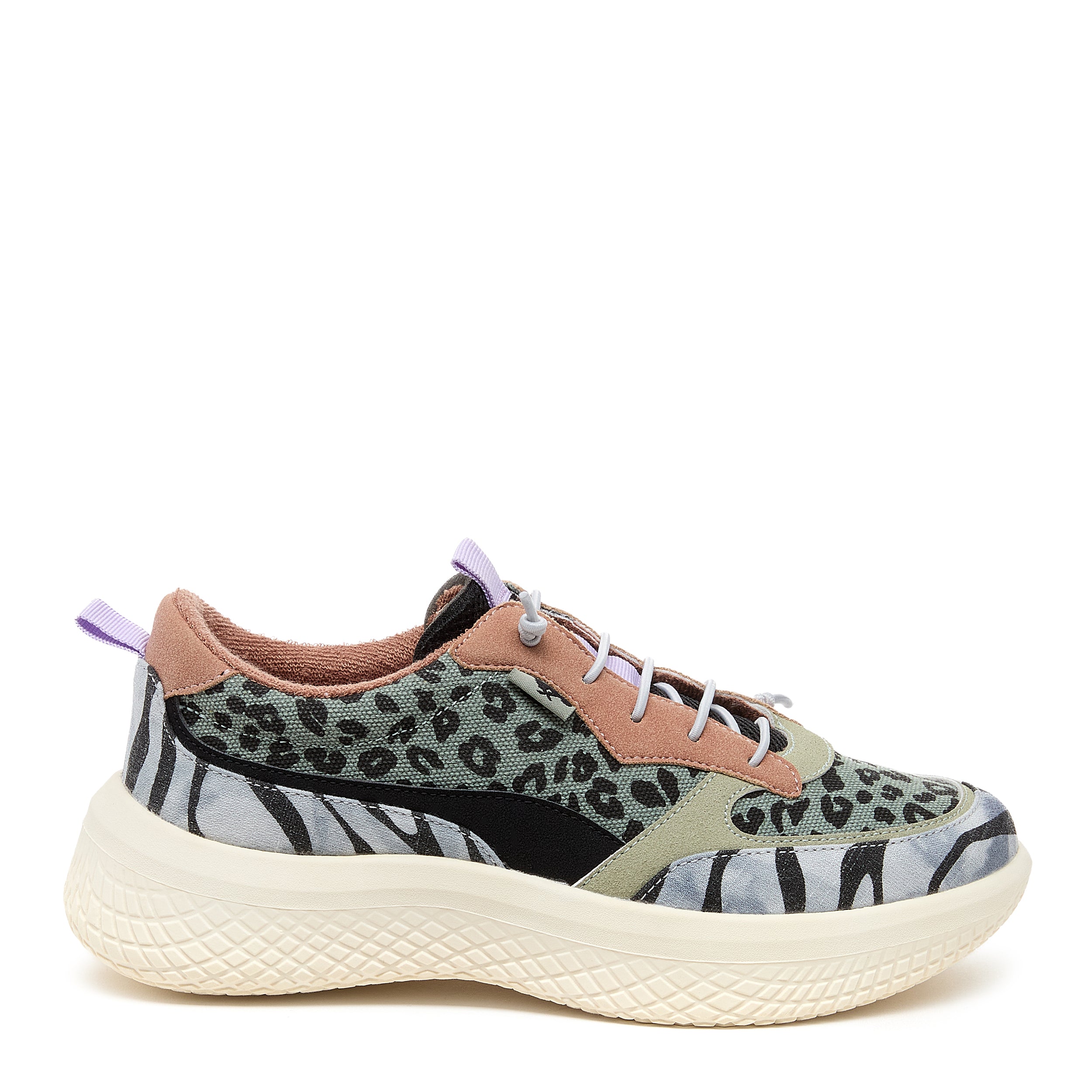 Gravel Black Leopard Print Multi-Color Sneakers - Trendy Casual Shoes for Women & Men | Perfect for Streetwear, Gym, and Everyday Fashion