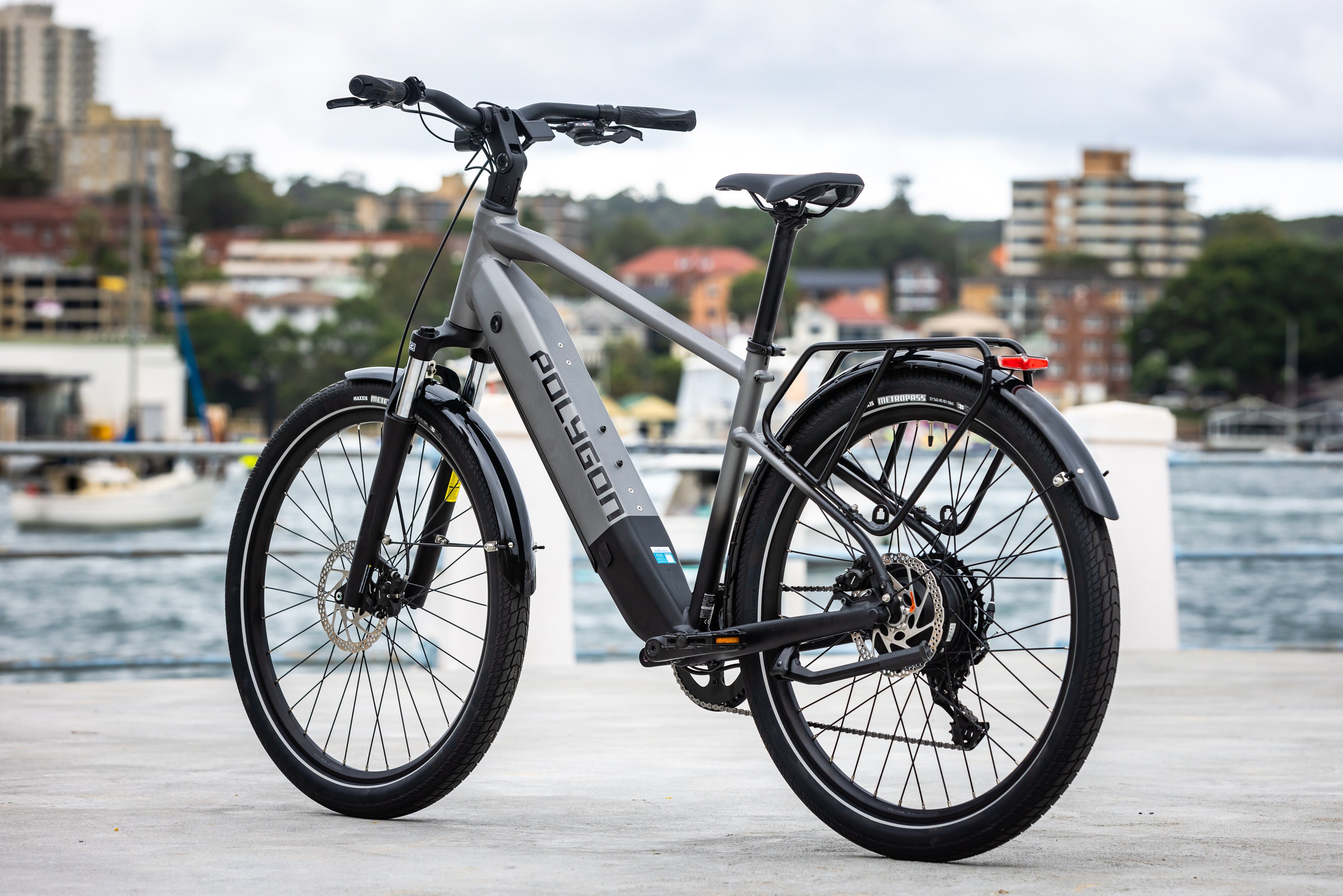 Polygon Kalosi Altera Urban Electric Bike - Lightweight Commuter eBike for Adults with Powerful Motor - Perfect for City Riding, Daily Commute & Eco-Friendly Transportation