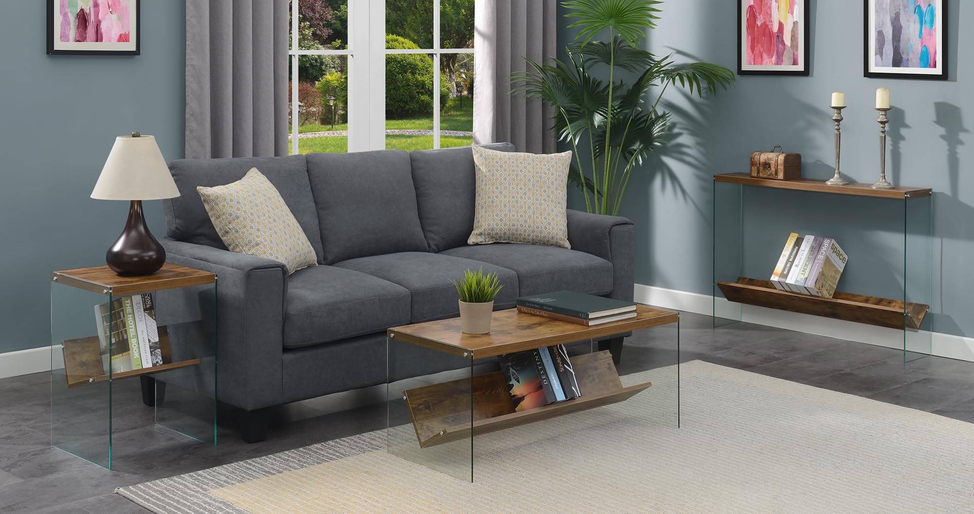 Modern Storage Shelf & Coffee Table - 40