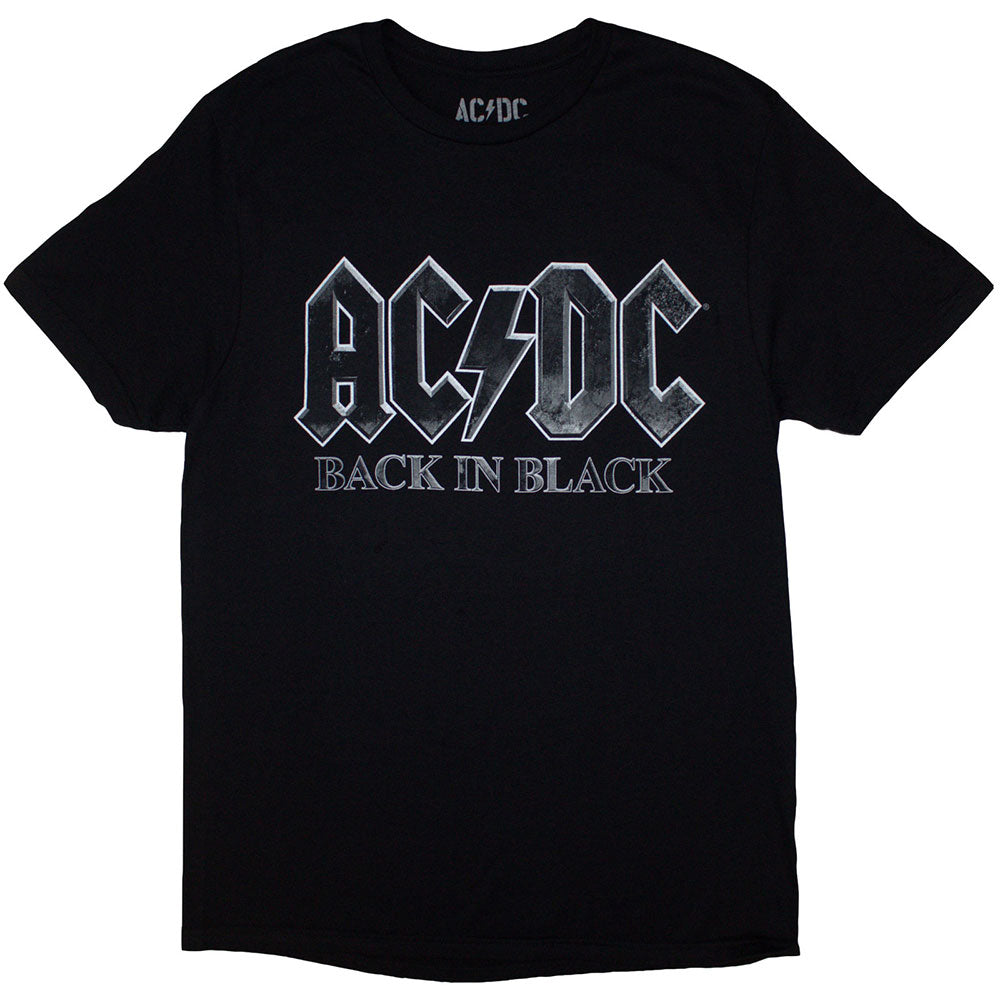 AC/DC Back In Black EU Tour 2024 Vintage Rock Band T-Shirt - Unisex Concert Tee for Music Fans & Gift Ideas