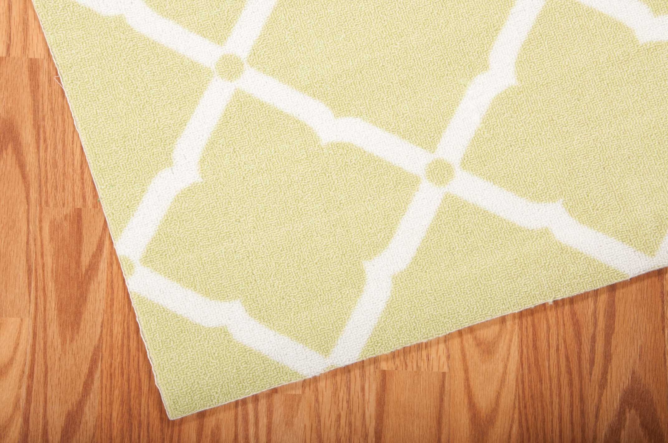Nourison Indoor/Outdoor Area Rug 10x13 ft - Light Green, Easy to Clean, Non-Shedding, Stain Resistant - Perfect for Bedroom, Living Room, Dining Room, Kitchen & Patio Decor