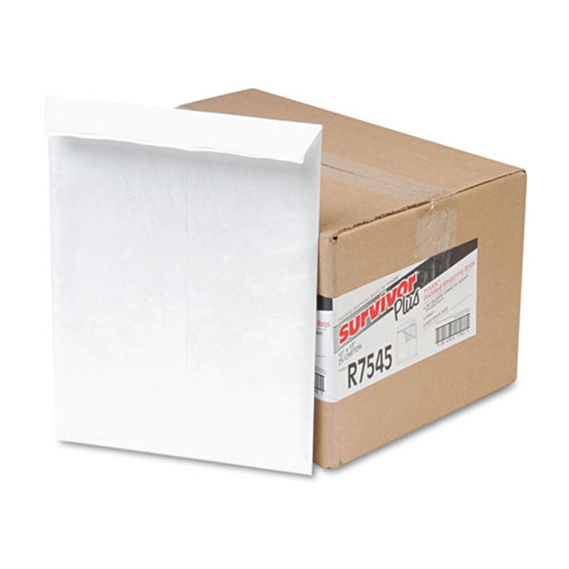 DuPont Tyvek Self-Seal Bubble Mailers - White (Box of 25) | Waterproof & Tear-Resistant Shipping Envelopes for eBay, Amazon & Ecommerce | Perfect for Small Business, Jewelry & Collectibles Shipping