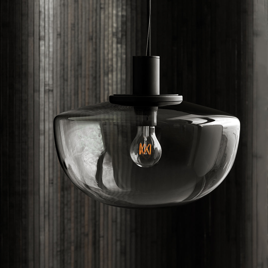 Norm Architects Bank Pendant Light - Modern Scandinavian Minimalist Hanging Lamp for Dining Room, Kitchen Island & Living Room Decor