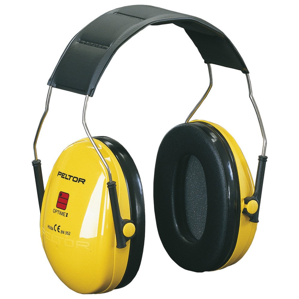 3M Peltor Optime I H510A-401-GU Noise Reduction Safety Earmuffs - Hearing Protection for Shooting, Construction & Industrial Work