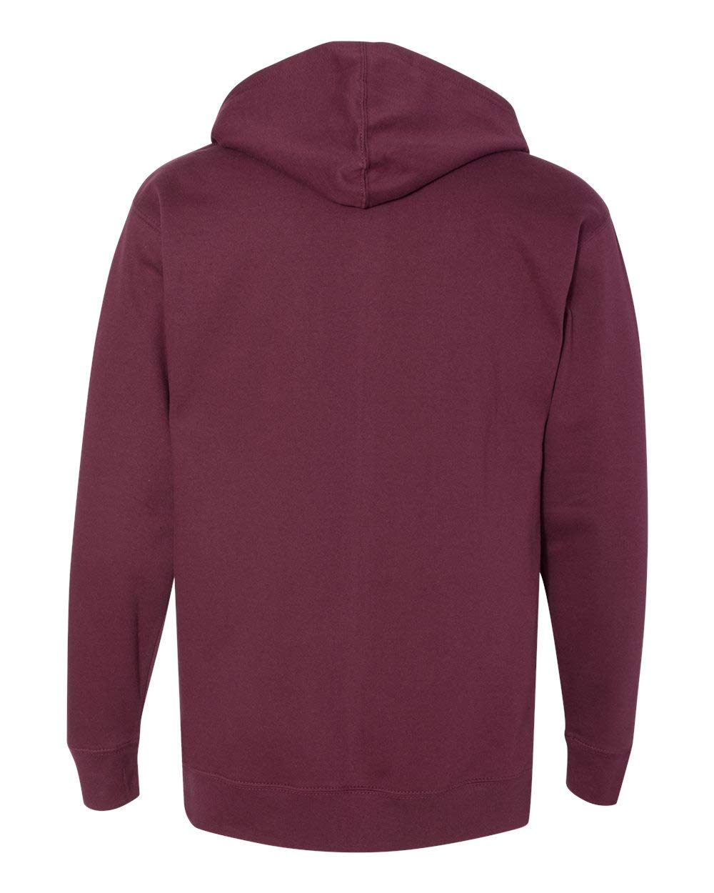 7 ate 9 Apparel Unisex Adventure Is Calling Maroon Hoodie - Comfortable Pullover Sweatshirt for Outdoor Activities, Camping & Casual Wear
