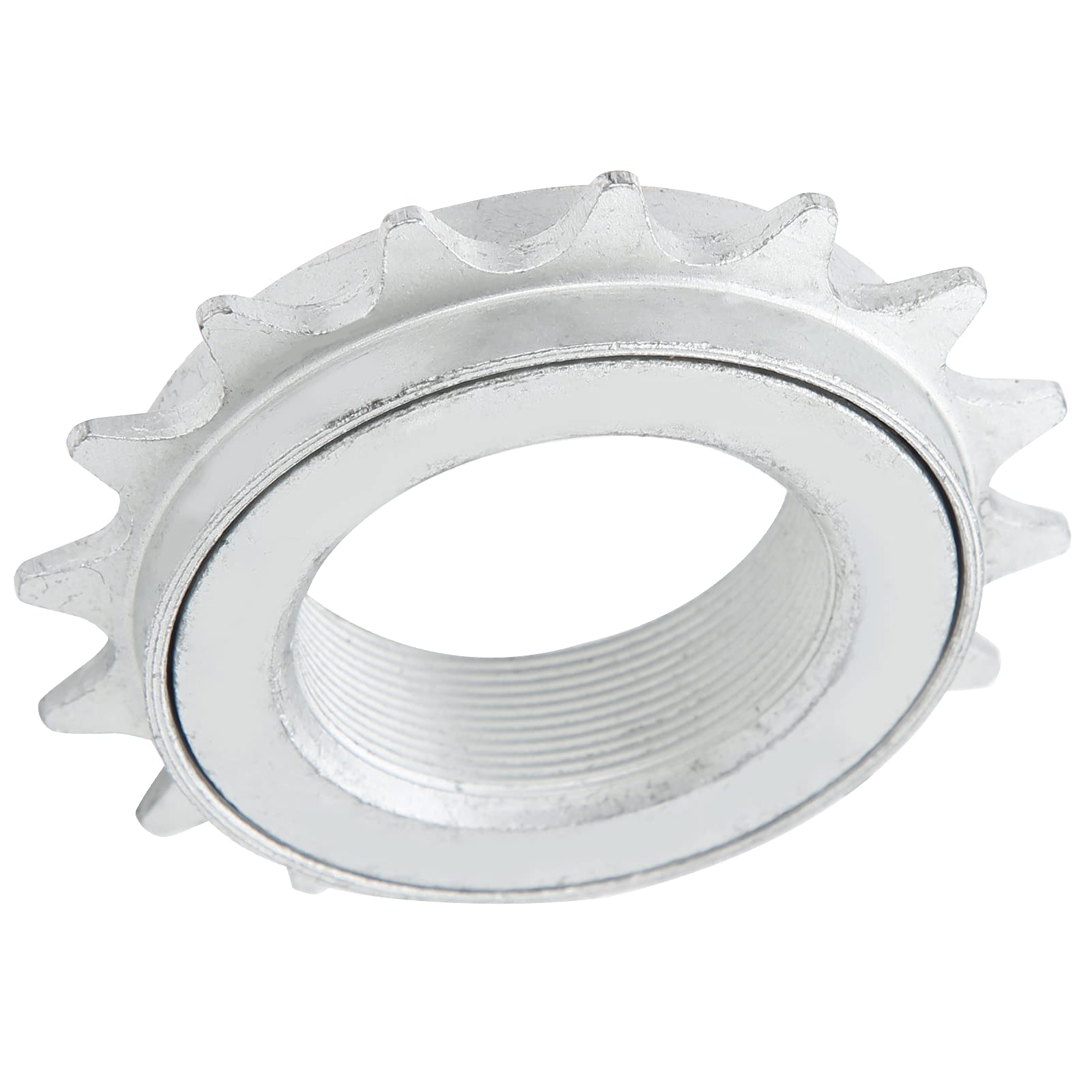 Dilwe 16T Sprocket Cassette - Stainless Steel Single Speed Flywheel with 16 Teeth for Mountain Bikes - Perfect for Urban Commuting and Off-Road Cycling Accessories