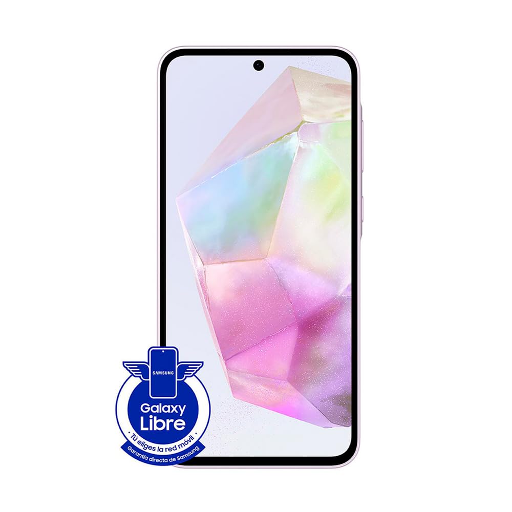 Samsung Galaxy A55 5G Unlocked Smartphone 256GB Dual SIM GSM Android Phone - Awesome Lilac | Latin Variant US LTE Compatible | Perfect for Travel, Work & Streaming