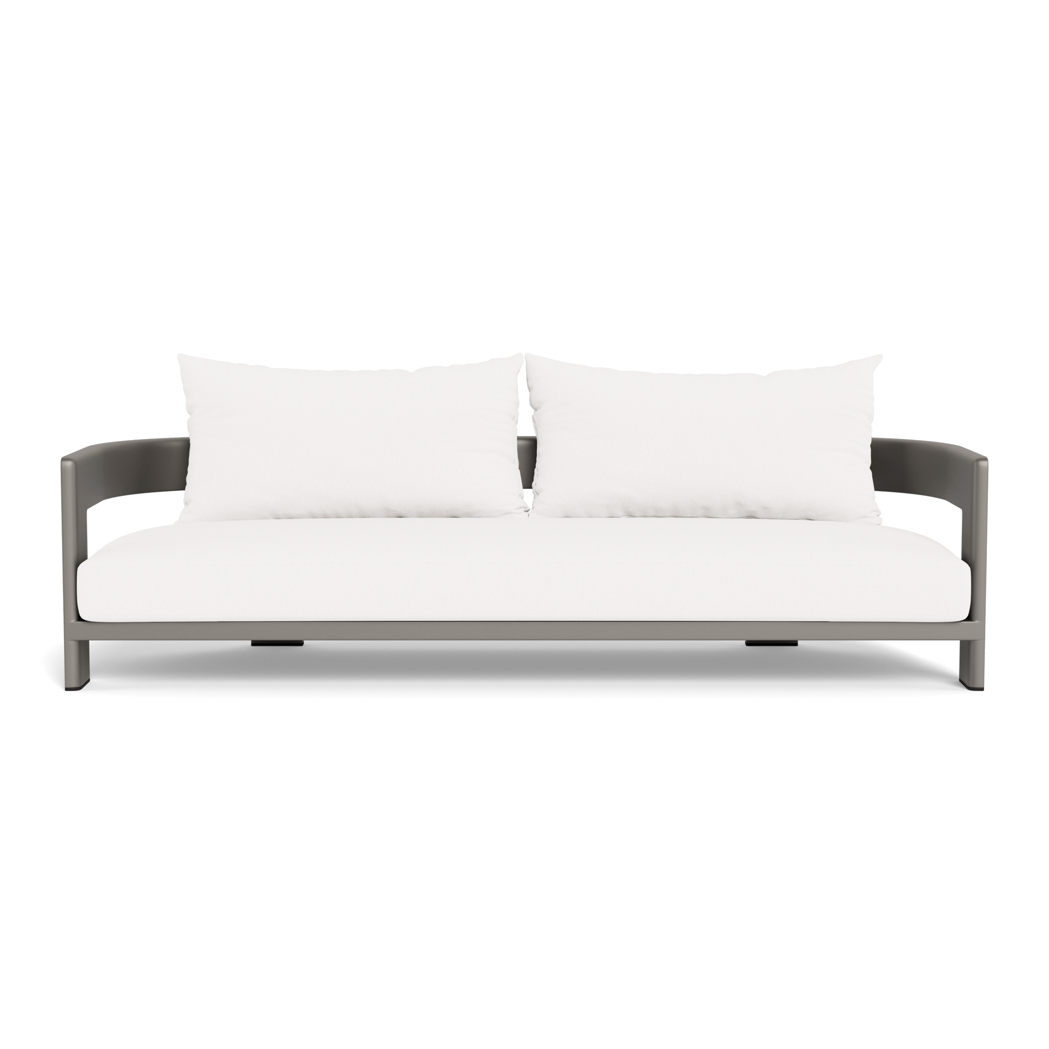 Victoria Aluminum 3-Seat Outdoor Patio Sofa Set - Modern Garden Furniture for Backyard, Poolside & Balcony Relaxation