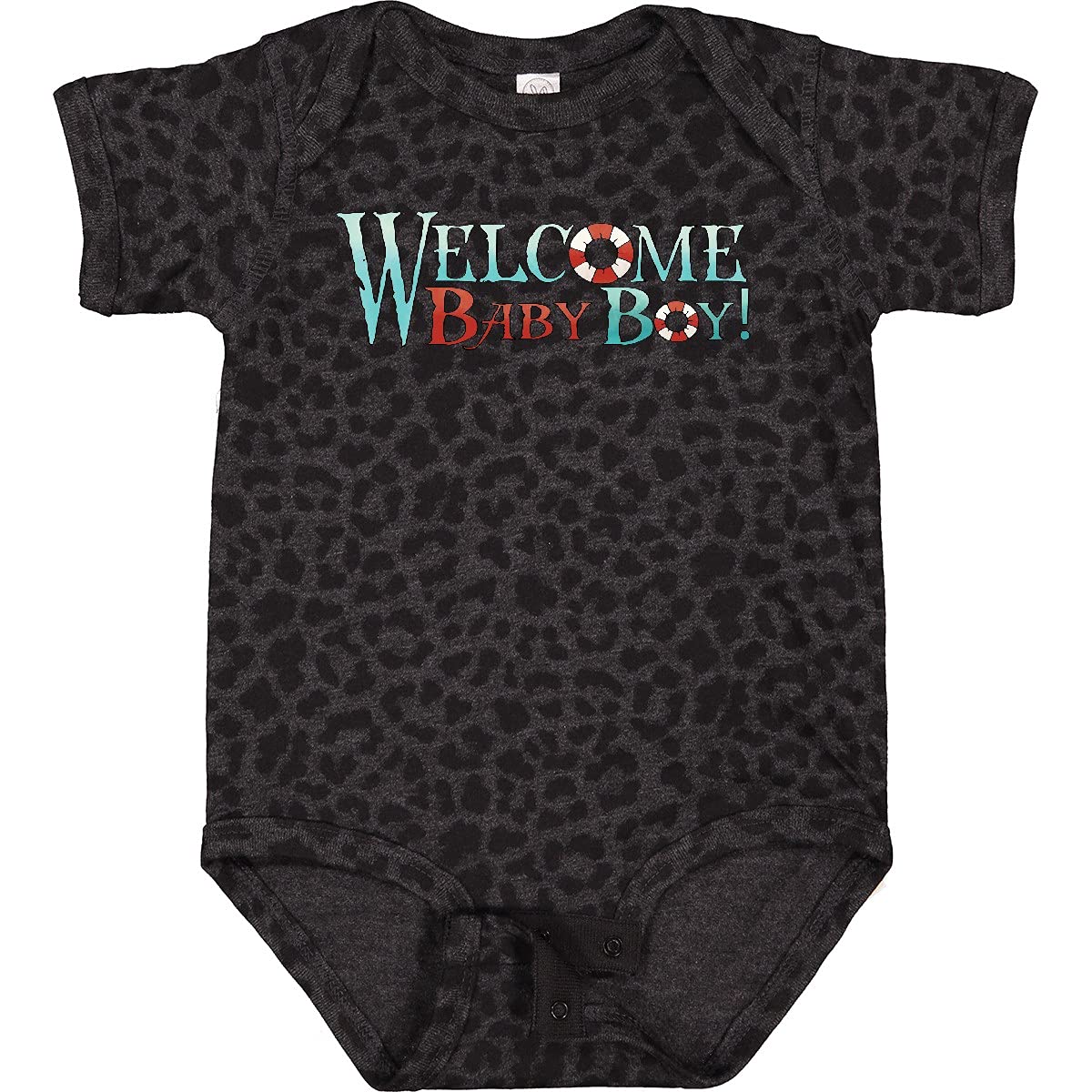 Inktastic Nautical Welcome Baby Boy Bodysuit - Cute Newborn Outfit for Baby Showers, Birth Announcements & Photo Shoots