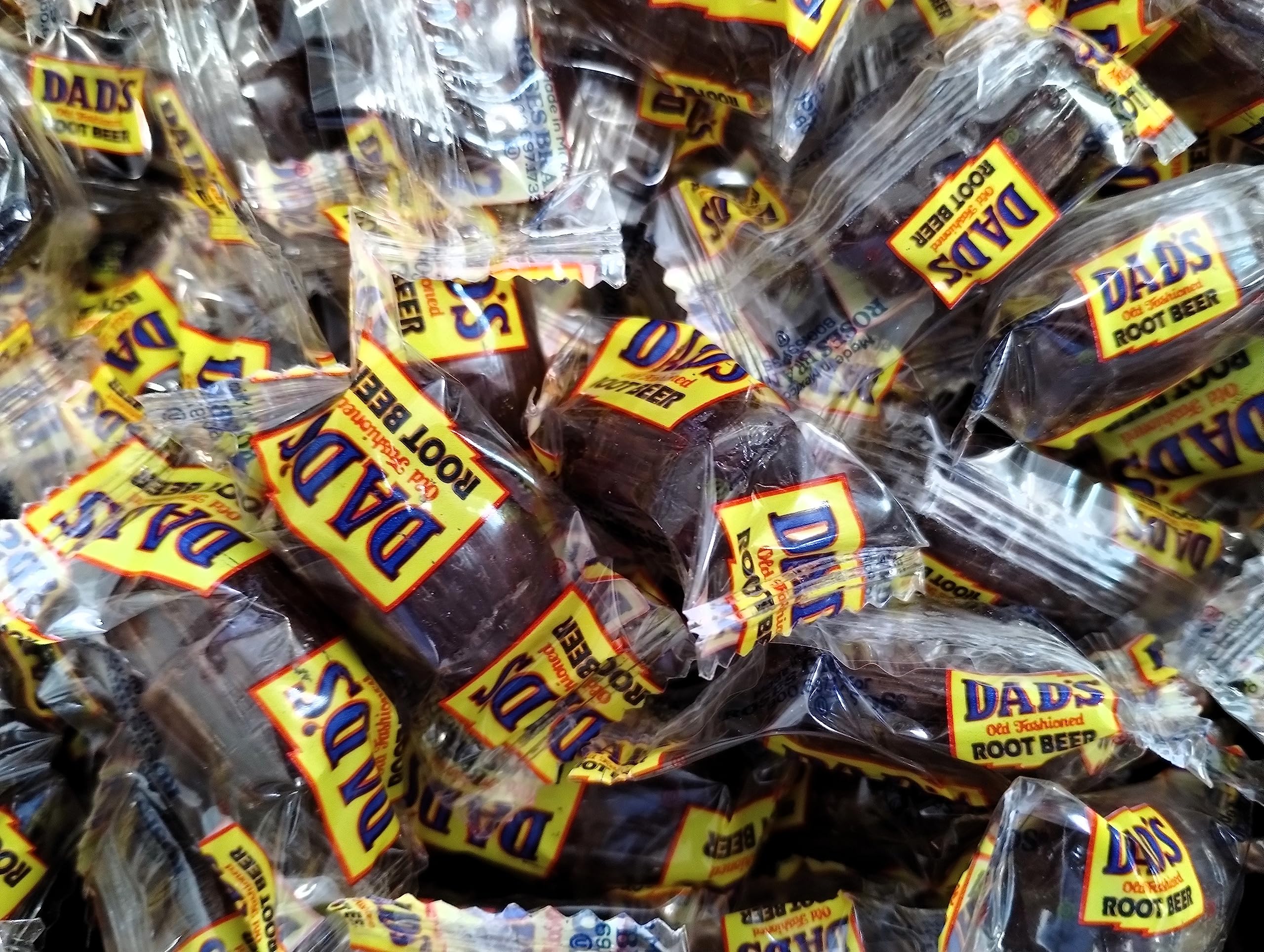 Dad's Original Root Beer Barrels Candy - 1.5 lbs Bulk Individually Wrapped Hard Candies | Old-Fashioned Root Beer Flavor | Perfect for Parties, Gift Baskets & Nostalgic Treats