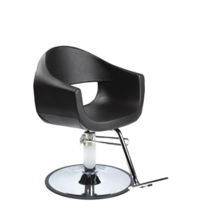 Milla Professional Salon Styling Chair with A59 Gold Hydraulic Pump - Heavy Duty Beauty Salon & Barber Chair for Hair Styling, Makeup, Nail Services & Home Use