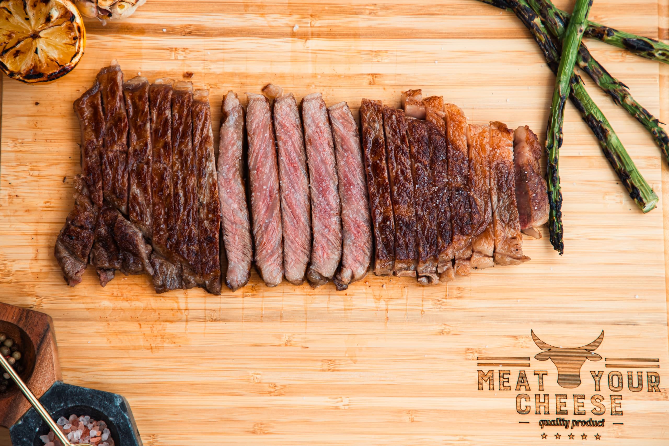 Premium Japanese A5 Wagyu New York Strip Steak - 16oz Pack (100% Kagoshima Sourced) | Gourmet Beef for Grilling, Special Occasions & Luxury Dining Experiences
