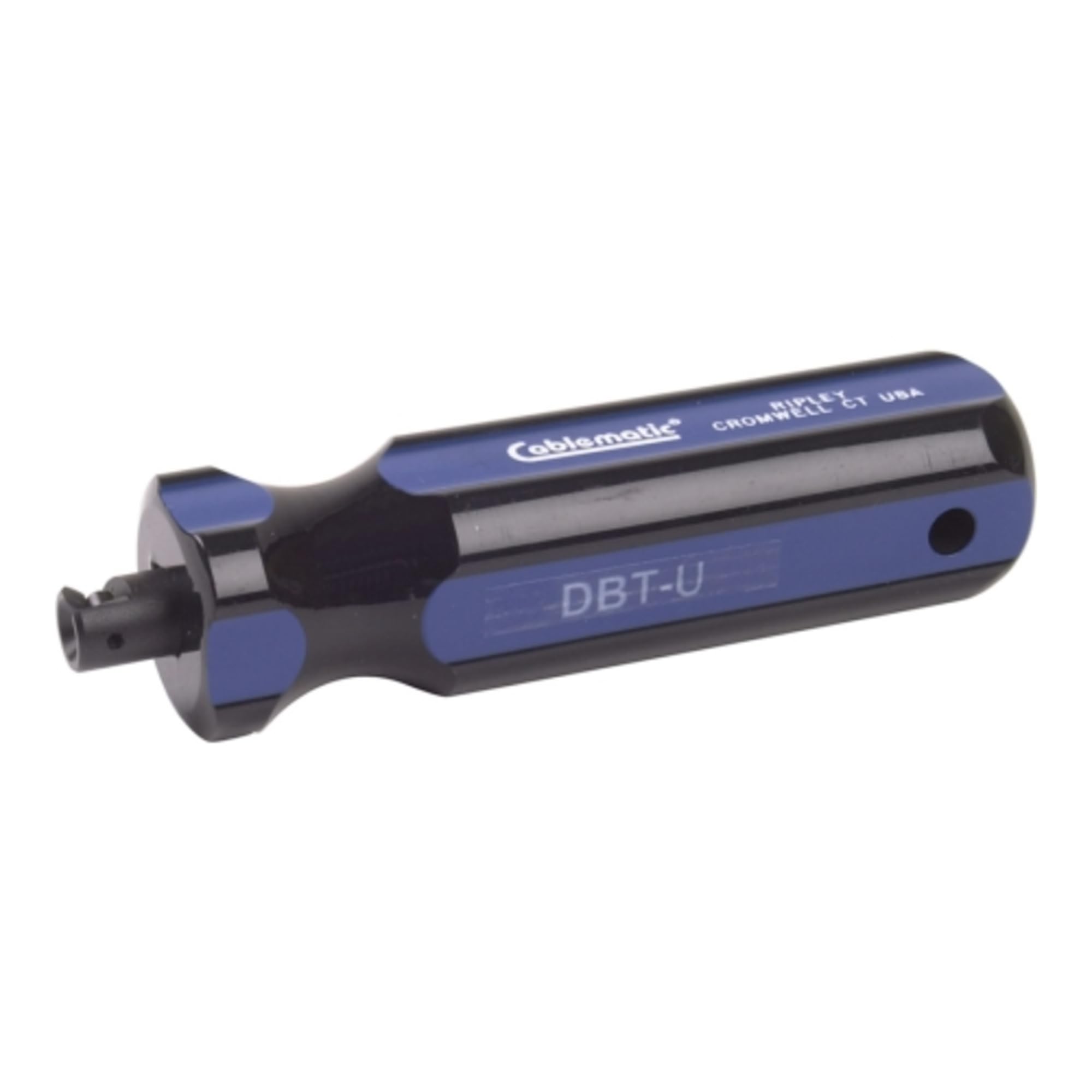 Times Microwave Deburring Tool DBT-U for All TMW Cables - Blue | Professional Coaxial Cable Trimming Tool for Perfect Connector Installation | Ideal for RF, Telecom & Network Installations
