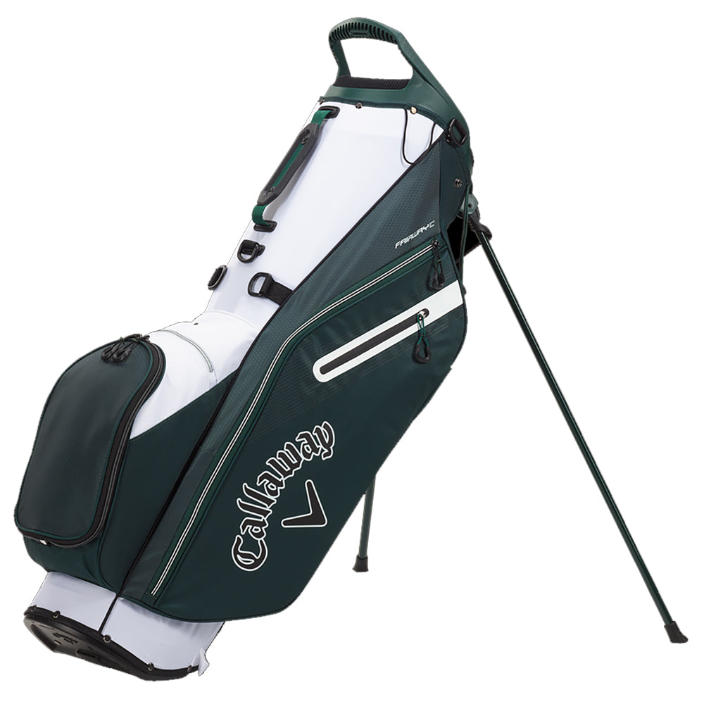 Callaway Fairway C Double Strap Golf Stand Bag 2021 - Lightweight Golf Bag with Comfortable Straps for Men & Women - Perfect for Driving Range & Course Play
