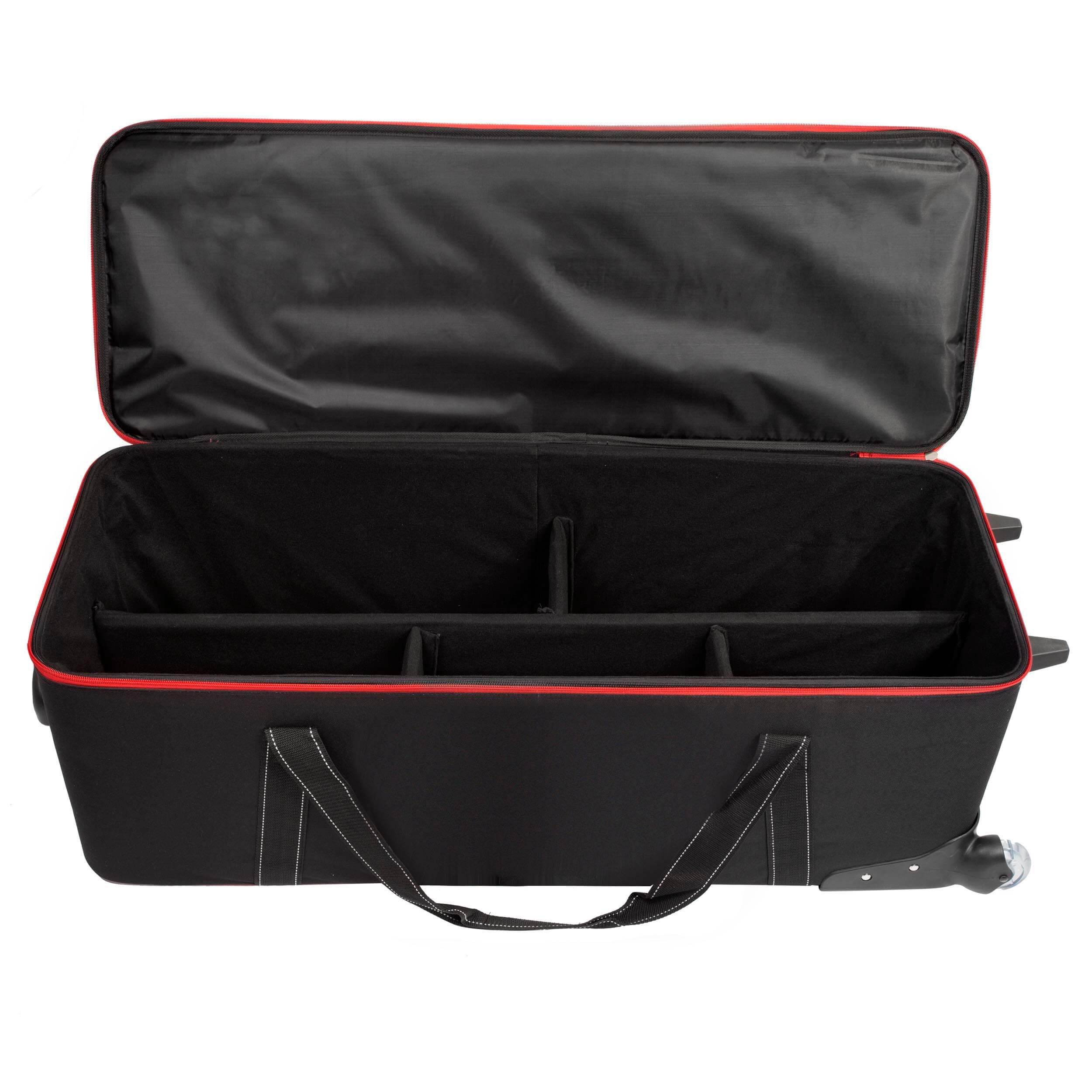 PRO Quality Studio Lighting Equipment Roller Bag - 94 x 31 x 28.5cm Inner Dimensions - Durable Case for Photography & Video Gear - Perfect for On-Location Shoots & Studio Storage