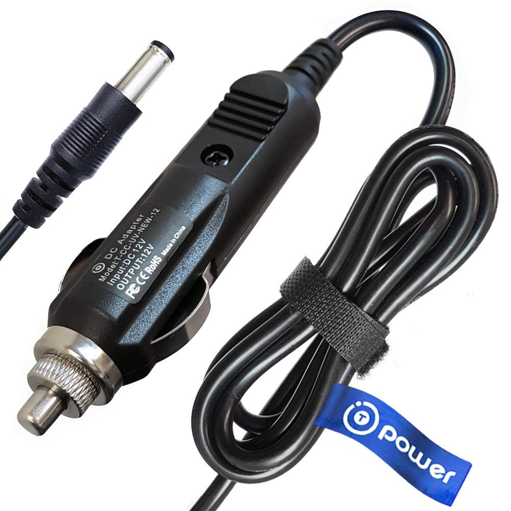 T-Power Heavy Duty 12V Car Charger for Philips Respironic System One 50/60 Series Humidifier - Compatible with Parts 1095653, 1095419, R01, 1051158, 1015642 - M Series Cigarette Lighter Adapter for Cars, Boats, RVs - Perfect for Travel, Camping & Medical Device Power Supply