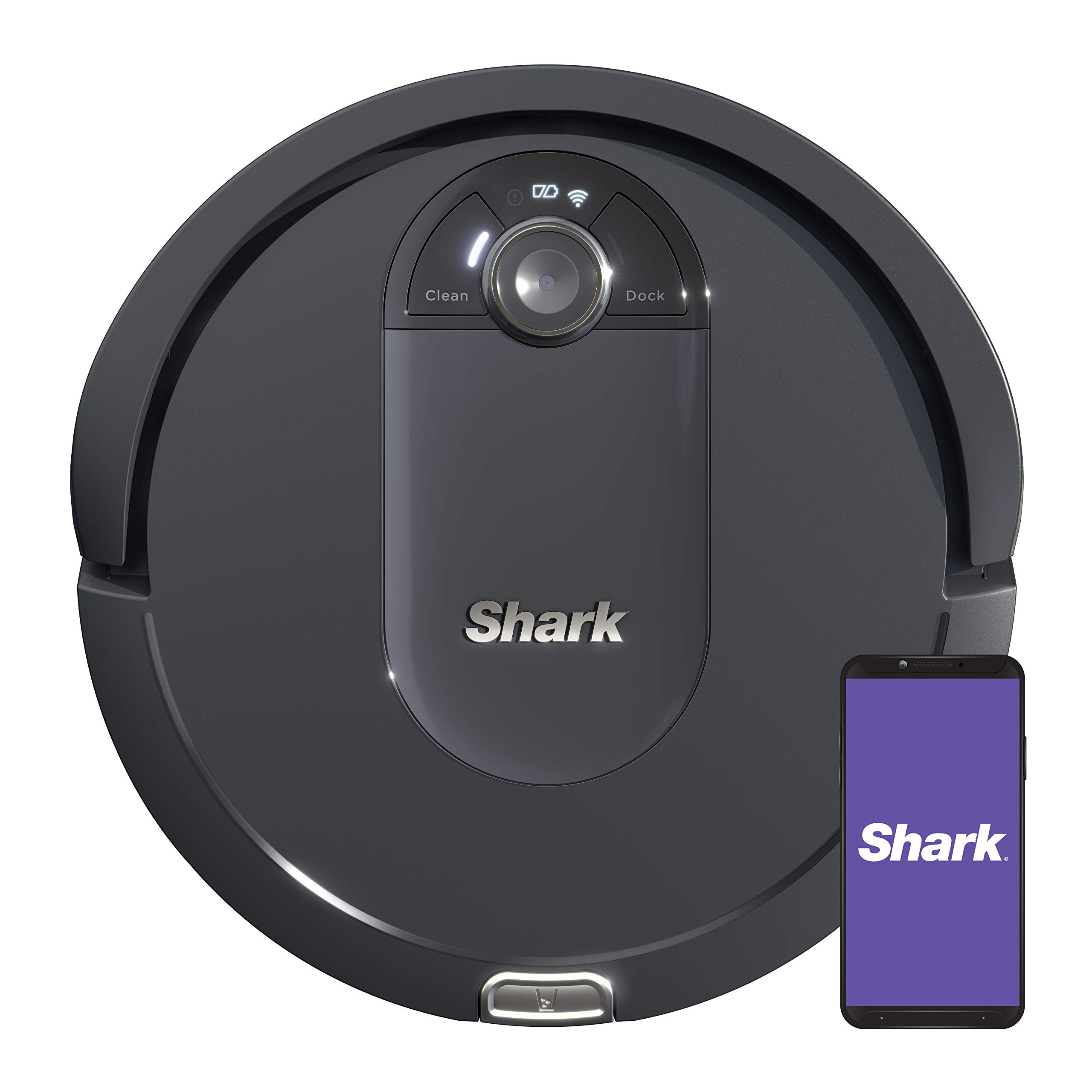 Shark IQ Robot Vacuum AV992 - Self-Emptying Wi-Fi Smart Vacuum with Powerful Suction for Pet Hair, Hard Floors & Carpets - Works with Alexa - Ideal for Homes with Pets, Daily Cleaning & Busy Households