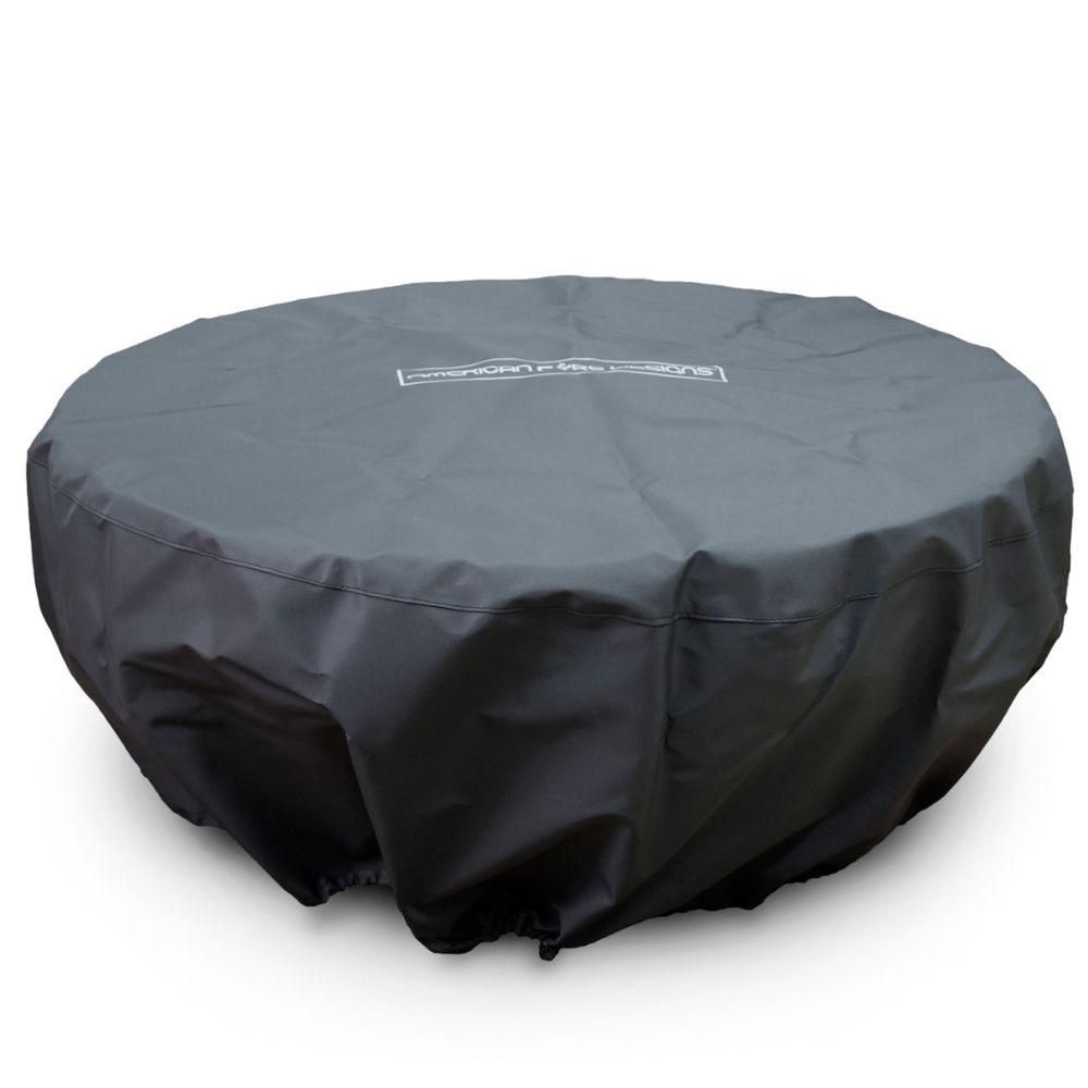 American Fyre Designs Vinyl Cover for Fire Pits and Bowls - Waterproof & UV Resistant Outdoor Protection - Perfect for Patio, Backyard, and Camping Use