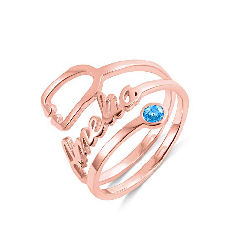 birthstone-gold plated copper-rose gold color