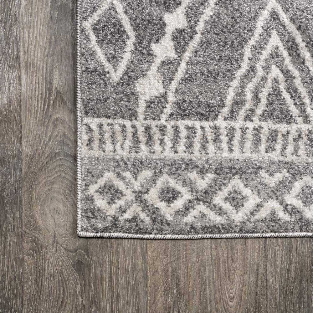 Handmade Moroccan Style Diamond Area Rug - Boho Chic Living Room Decor, Bedroom Carpet, Non-Slip Floor Mat for Home & Office