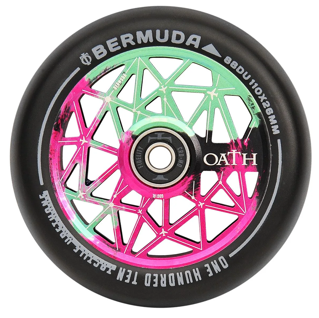 Oath Bermuda 110mm Skateboard Wheels - High Performance for Street and Park Skating