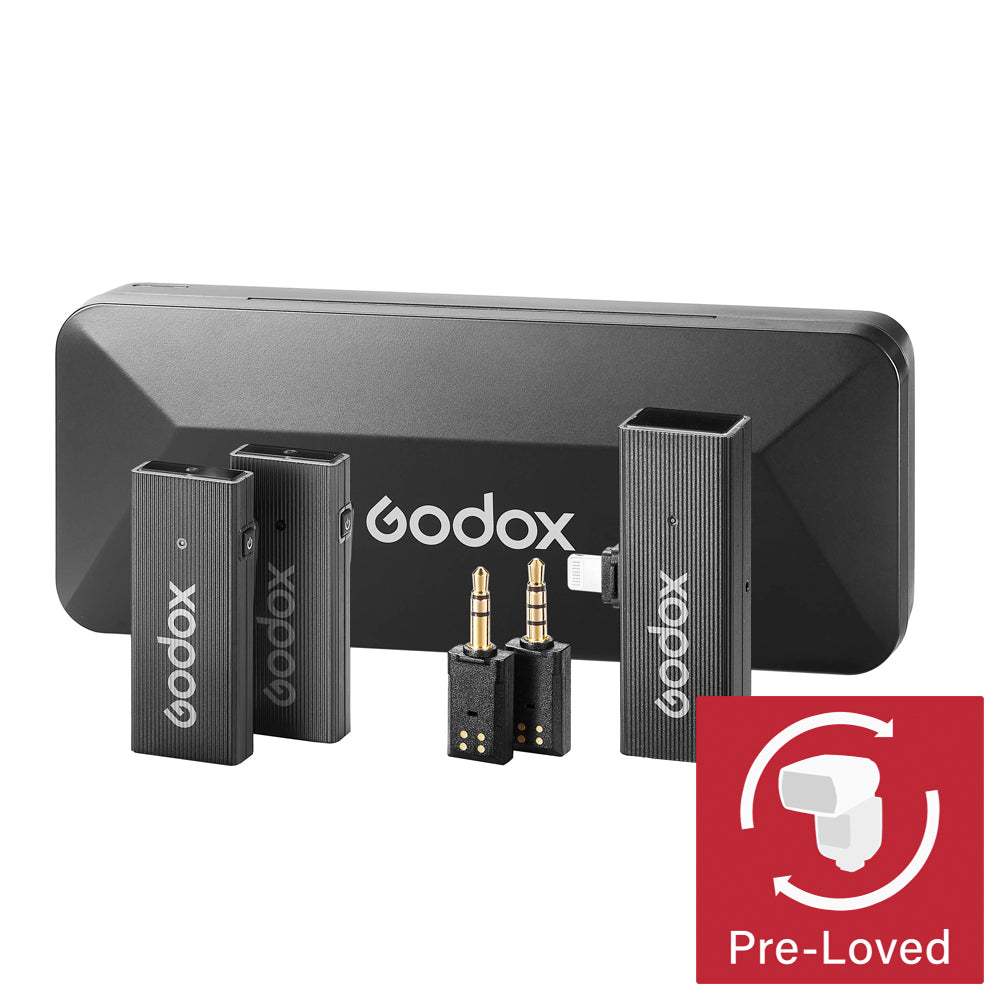 MoveLink Mini LT Kit 2 - Professional 2.4GHz Wireless Microphone System for Karaoke, Live Streaming, YouTube Videos & Church Performances