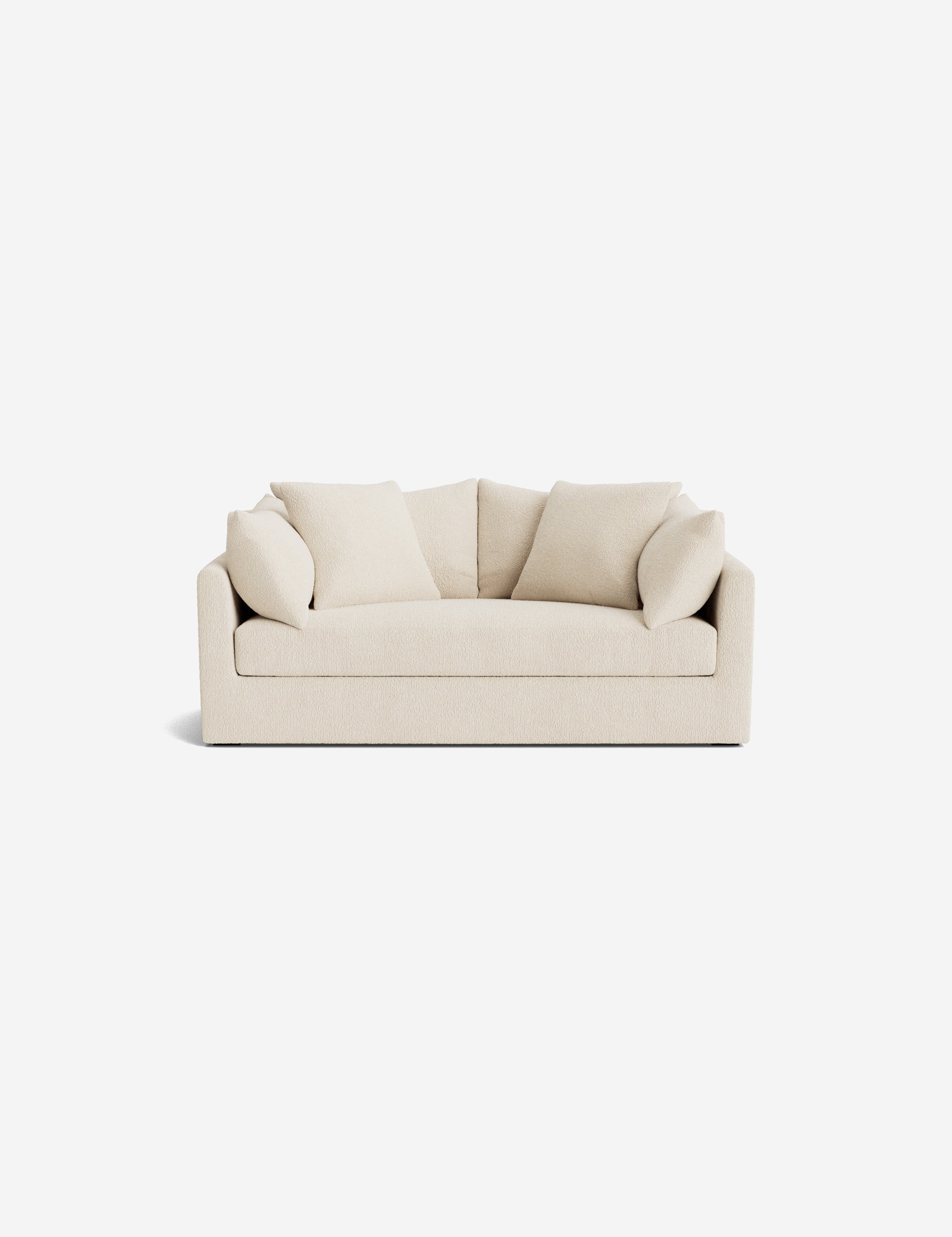 Cashel Sofa - Modern Comfortable Couch for Living Room, Lounge & Office - Soft Fabric Upholstery with Sturdy Frame - Perfect for Relaxing, Entertaining & Small Spaces
