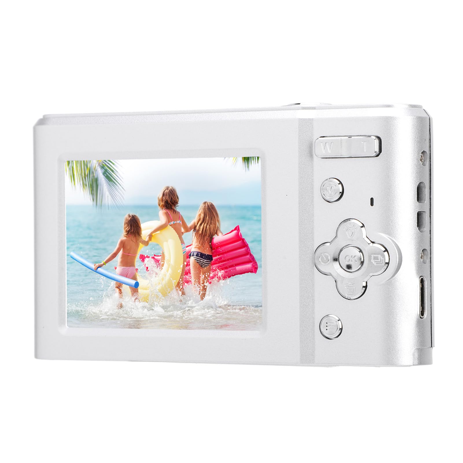 4K Digital Camera with 2.7K FHD Video, 2.4