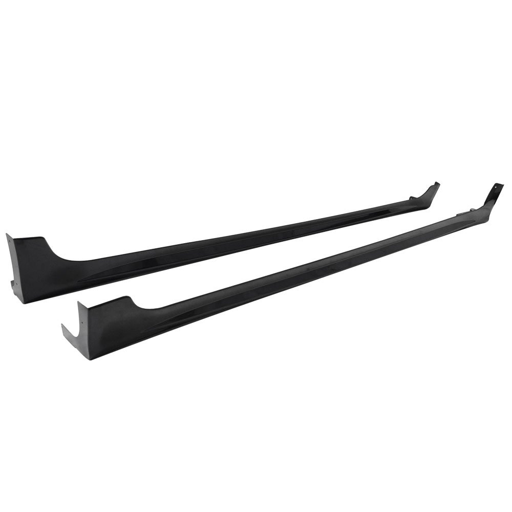 IKON MOTORSPORTS ABS Side Skirts Rocker Panels for 2012-2015 Honda Civic 9th Gen 4 Door Sedan - Perfect for Car Body Enhancement & Street Style Customization