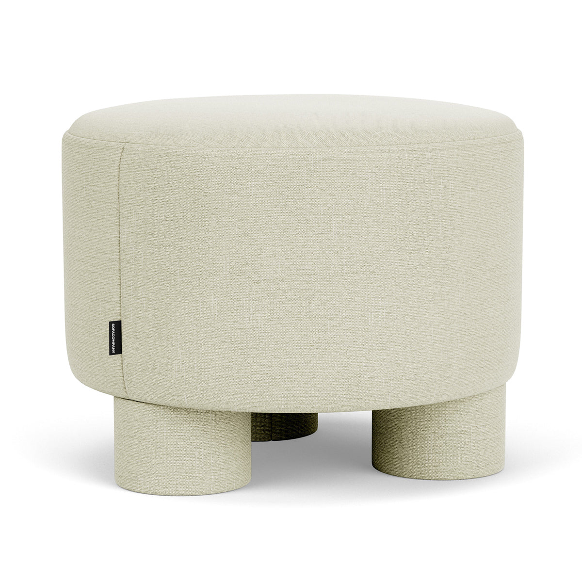 Faith Fabric Ottoman - Stylish and Versatile Storage Footstool for Living Room, Bedroom, or Nursery - Perfect for Extra Seating, Footrest, and Home Decor