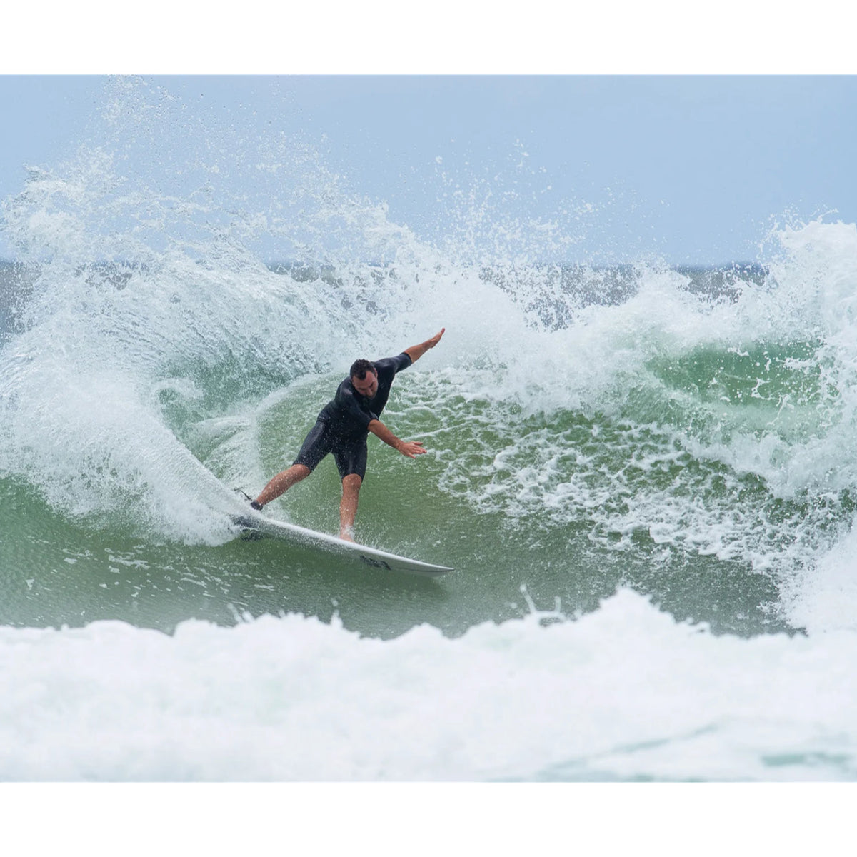 JS Industries Sub Xero 5'10 HYFI 3.0 Surfboard with Futures X5 Fins - High Performance Shortboard for Waves, Beach, and Surfing Adventures