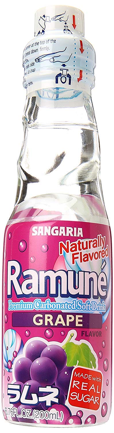 Ramune Japanese Marble Soda - 9 Flavor Variety Pack (Strawberry, Melon, Lychee & More) - Refreshing Asian Drink for Parties, Gifts & Summer Refreshment
