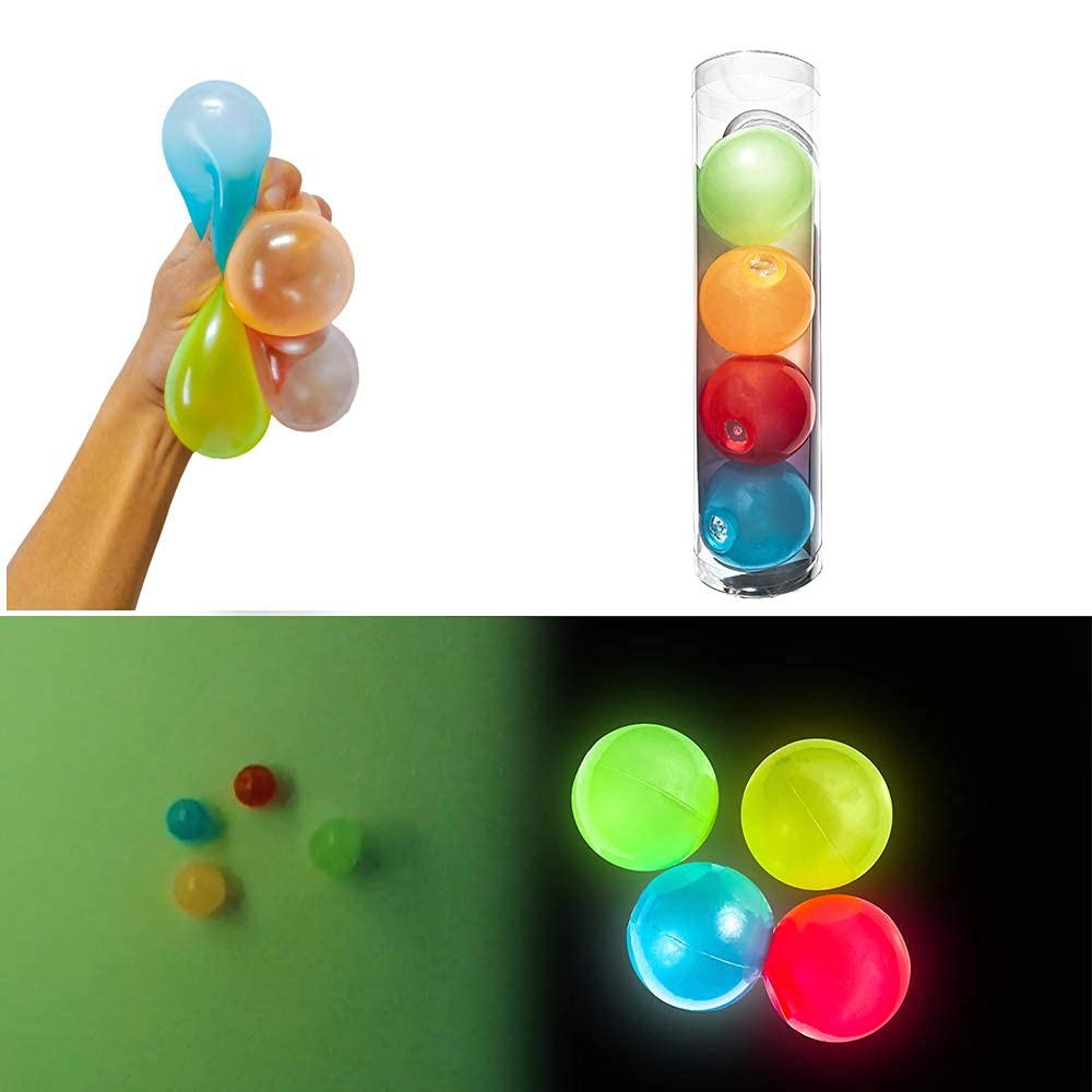 Stress Relief Squishy Balls - Soft Sensory Fidget Toys for Anxiety & Stress Relief - Perfect for Office, Classroom, and Home Use