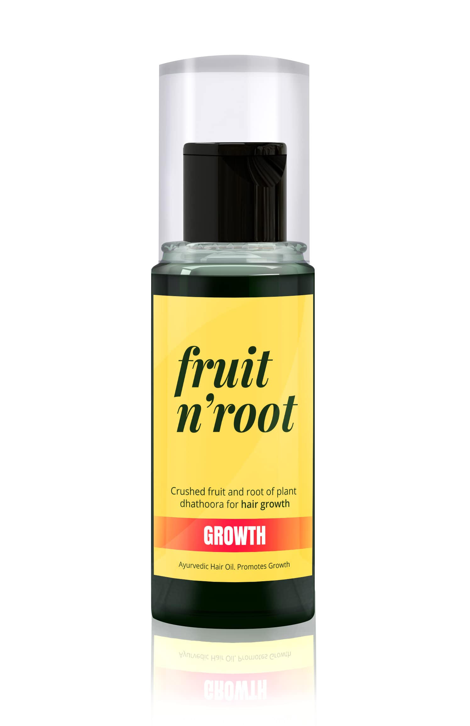 Fruitnroot Ayurvedic Hair Oil for Hair Growth & Hair Fall Control - Natural Remedy for Thicker, Stronger Hair | Perfect for Daily Scalp Massage & Hair Care Routine