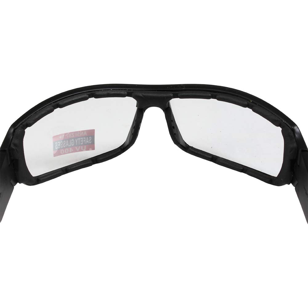 Global Vision Italiano Plus Foam Padding Sunglasses - UV Protection, Comfortable Fit for Running, Cycling & Outdoor Sports