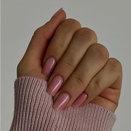 glossy rose pink